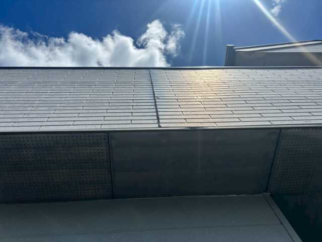屋根と軒天の状態